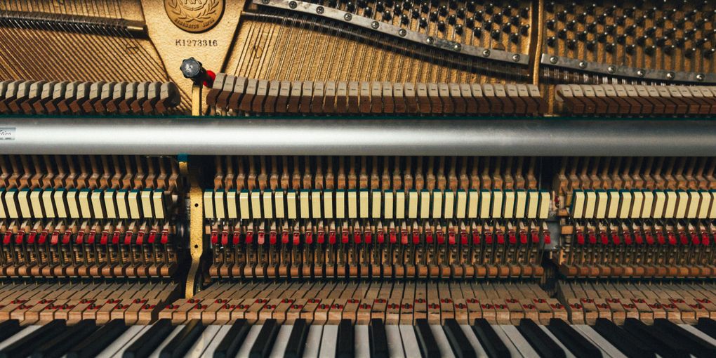Exposed piano